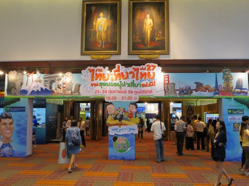 Thai Teaw Thai, Reisemesse, Bangkok, Thailand, Eingang zur Plenary Hall