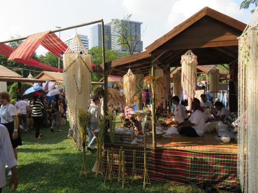 Thailand Tourism Festival 2016, Bangkok, Thailand, OTOP Verkaufstände