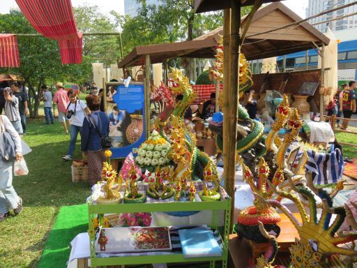 Thailand Tourism Festival 2016, Bangkok, Thailand, Kunsthandwerk