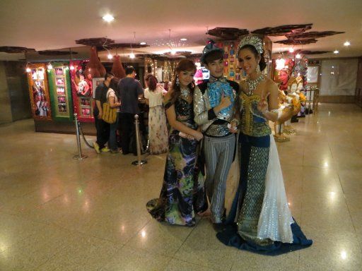 The Playhouse Theater Cabaret Show, Bangkok, Thailand, Eingang und Kartenverkauf