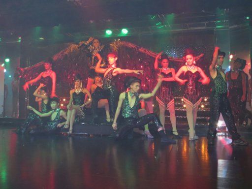 The Playhouse Theater Cabaret Show, Bangkok, Thailand, Blackbird