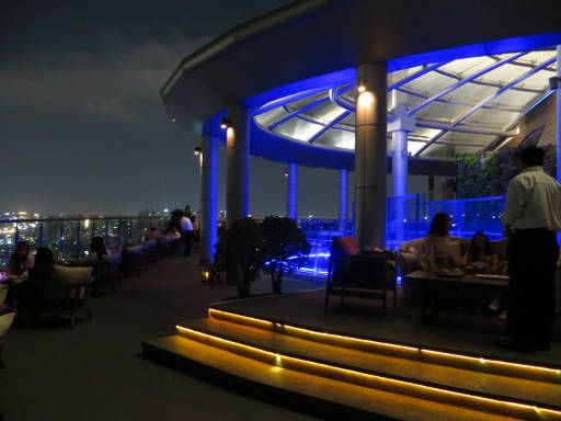 Bangkok, Thailand, Zeppelin Bar & Restaurant, Dachterrasse