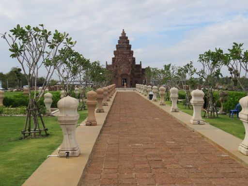 Buri Ram, Thailand, Buriram Castle Khmer Tempel Nachbau