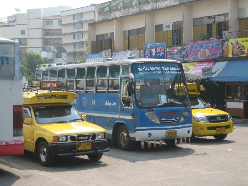 Chiang Mai, Thailand, Chang Puak Bus Station