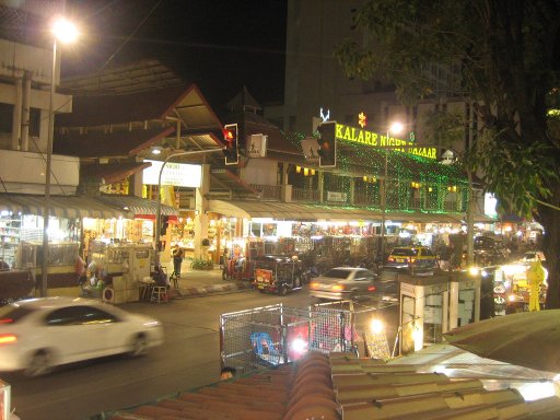 Chiang Mai, Thailand, Night Bazaar Chang Klan Road