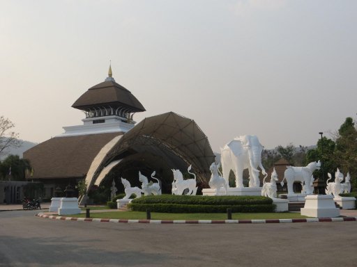 Chiang Mai Night Safari, Chiang Mai, Thailand, Eingangsbereich