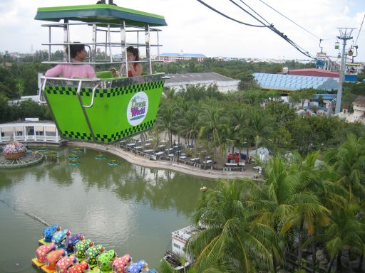 Dream World, Bangkok, Thailand, Seilbahn