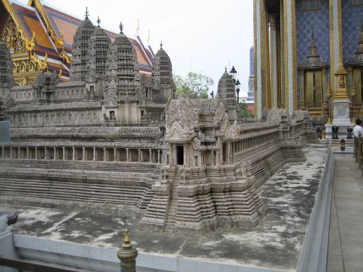 Grand Palace, Bangkok, Thailand, Modell von Angkor Wat
