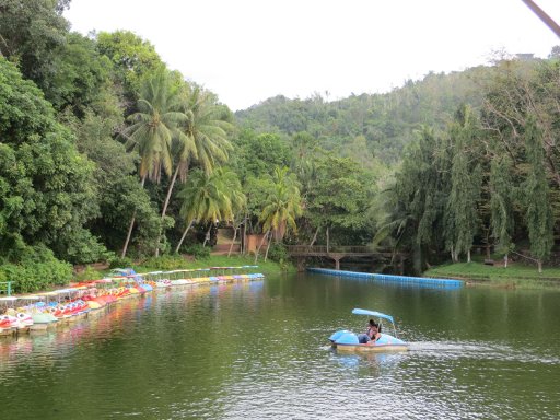 Hat Yai Municipal Park, Hat Yai, Thailand, See mit Tretbootverleih