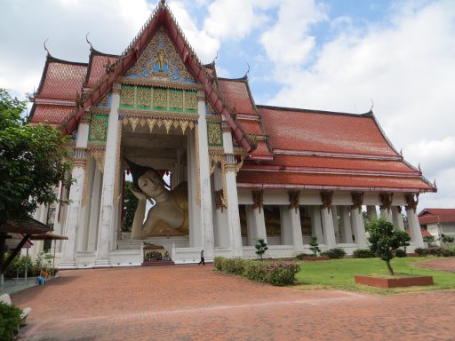 Hat Yai, Thailand, Wat Hat Yai Nai, liegender Buddha