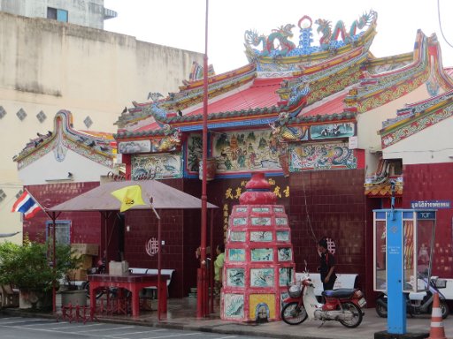 Hat Yai, Thailand, Chinesischer Tempel im Zentrum in der Nähe vom Bahnhof