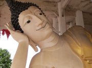 Hat Yai, Thailand, Wat Hat Yai Nai, liegender Buddha