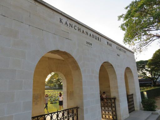 Kanchanaburi, Thailand, Don Rak Friedhof