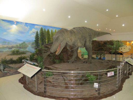 Nong Bua Lamphu, Thailand, Dinosaur Museum, Tyrannosaurus Rex Modell