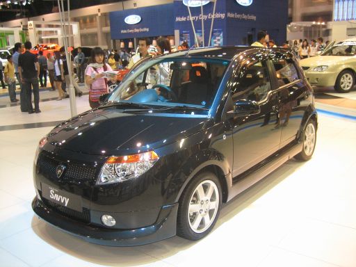 Motor Expo 2008, Bangkok, Thailand, Proton Savvy