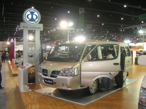 Motor Expo 2008, Bangkok, Thailand, Polarsun Van