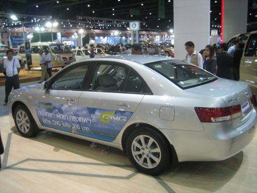 Motor Expo 2008, Bangkok, Thailand, Hyundai Sonata mit Autogas