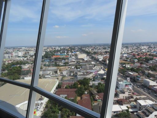 Terminal21 & Sky Deck, Nakhon Ratchasima, Thailand, Ausblick auf die Stadt und Umgebung vom Sky Deck