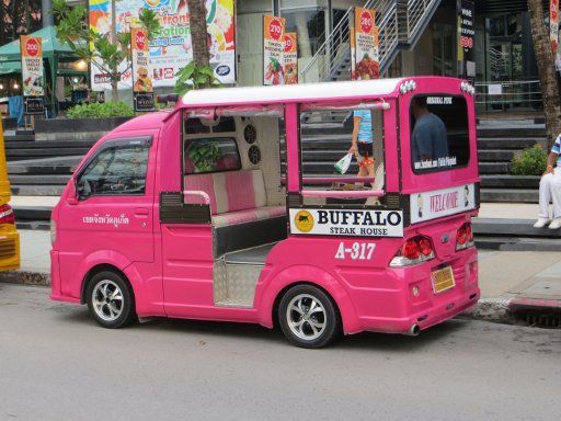 Patong, Phuket, Thailand, Daihatsu Hijet Taxi