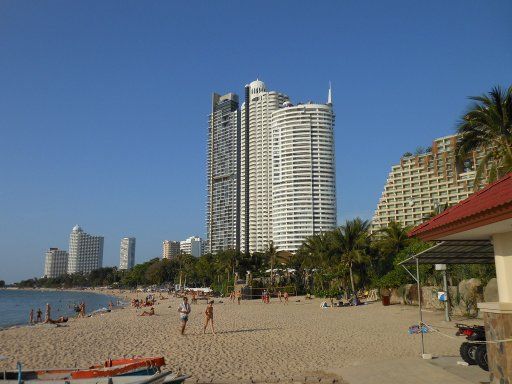 Pattaya, Thailand, Wong Amat Strand