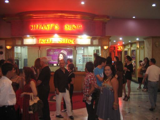 Miss International Queen™, 2009, Pattaya, Thailand, Foyer und Eintrittskartenschalter