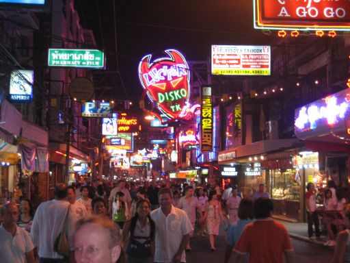 Pattaya, Thailand, Nachtleben, Walking Street