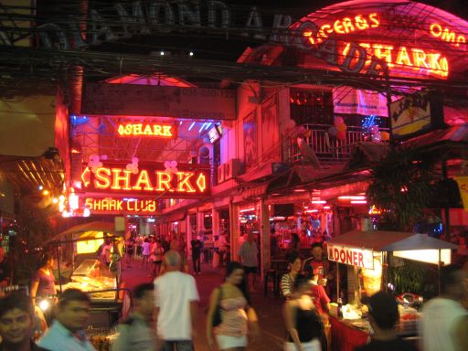 Pattaya, Thailand, Seitengasse der Walking Street