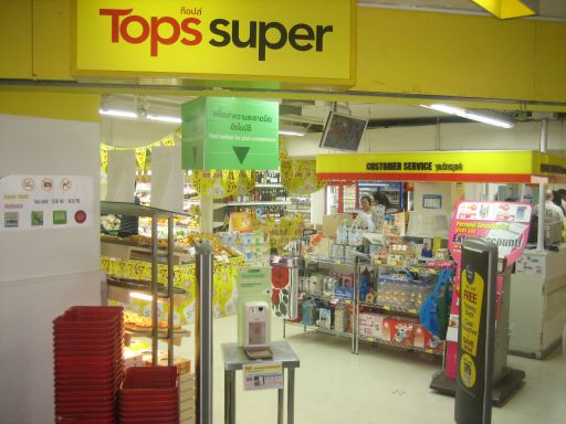 Supermarkt Preisvergleich, Pattaya, Thailand, Deutschland, Tops Supermarket, Tuk Com