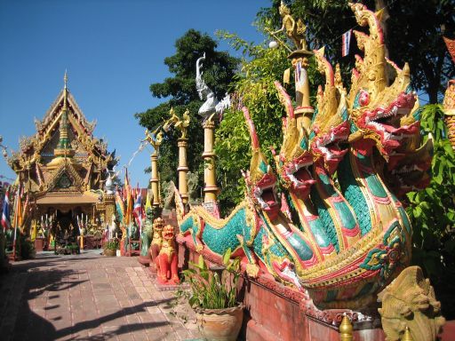 Ubon Ratchathani, Thailand, Wat Tai Phrachao Yai Ong Tue