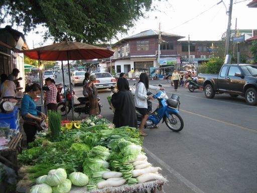 Ubon Ratchathani, Thailand, Straßenbild