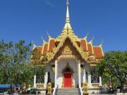 Ubon Ratchathani, Thailand, Schrein mit der Stadtsäule