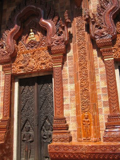 Ubon Ratchathani, Thailand, Wat Phu Khao Kaew in Phibunmangsahan