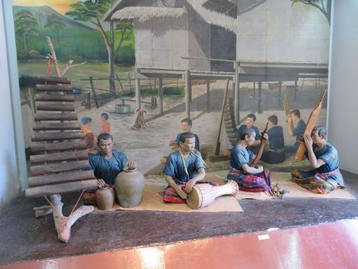 National Museum, Ubon Ratchathani, Thailand, traditionelles Leben