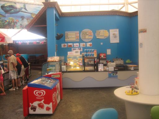 Underwater World, Pattaya, Thailand, Essen, Snacks, Eis und Getränke