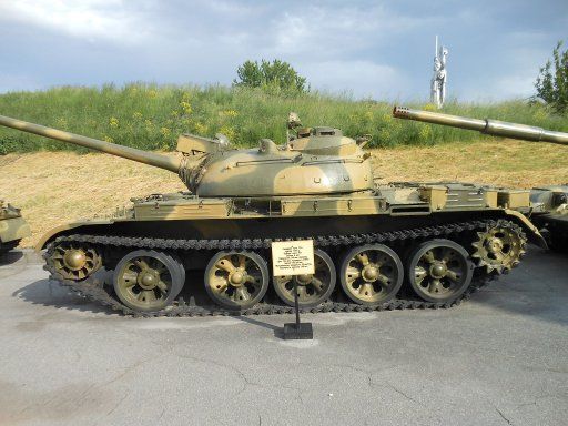 Kiew, Ukraine, T–55 Kampfpanzer