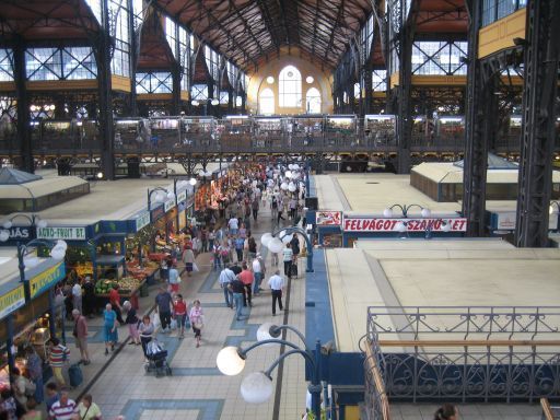 Budapest, Ungarn, große Markthalle