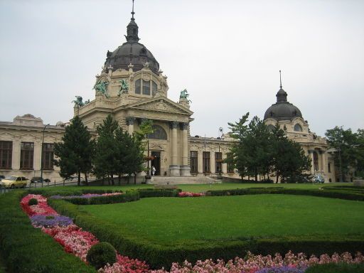 Budapest, Ungarn, Heilbad Széchenyi Gyogyfürdö