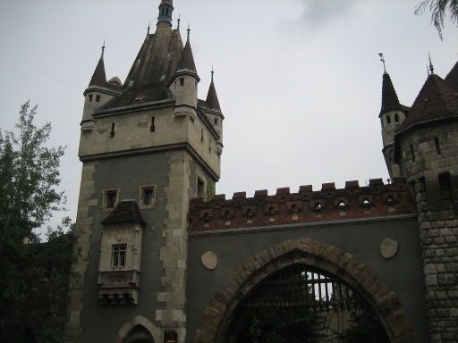 Budapest, Ungarn, Schloss Vajdahunyad