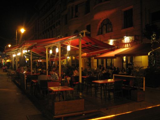 Nachtleben, Budapest, Ungarn, Ráday utca, Pink Cadillac Pizzeria