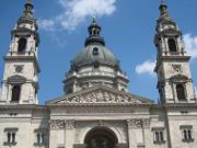 Sankt Stephans Basilika, Budapest, Ungarn, Außenansicht Hauptportal