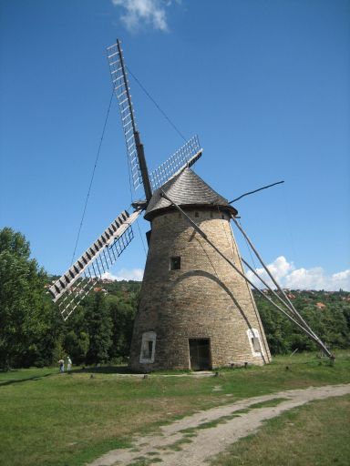 Skanzen, Szentendre, Ungarn, Windmühle