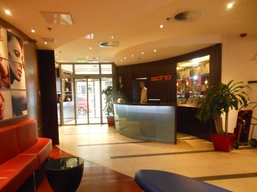 Soho Boutique Hotel, Budapest, Ungarn, Rezeption und Lobby