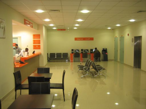 easyhotel Dubai Jebel Ali, Vereinigte Arabische Emirate, Empfangshalle