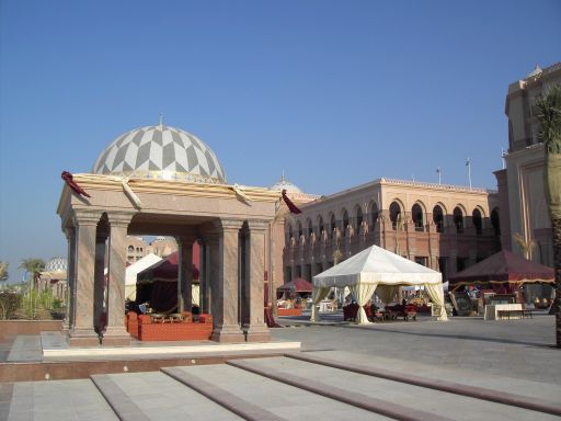 Emirates Palace Abu Dhabi Außenbereich zum Strand