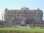 Emirates Palace, Abu Dhabi, Vereinigte Arabische Emirate, Außenansicht