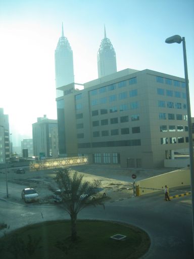 Holiday Inn Express Dubai Internet City, Dubai, Vereinigte Arabische Emirate, Ausblick aus dem Zimmer 125