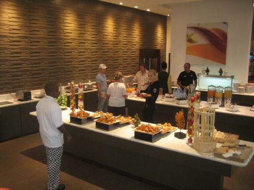 ibis Al Barsha, Dubai, Vereinigte Arabische Emirate, ein Teil vom Frühstücksbuffet