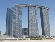 Al Reem Island, Abu Dhabi, Vereinigte Arabische Emirate, The Gate Towers and the Arc