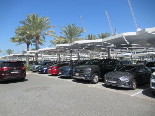 Louvre Abu Dhabi, Abu Dhabi, Vereinigte Arabische Emirate, kostenloser Parkplatz