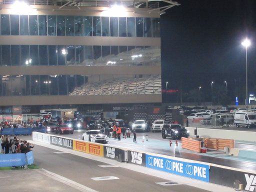 YAS Speed Festival Edition #2 Februar 2026, Abu Dhabi, Vereinigte Arabische Emirate, Roll Race / Beschleunigungsrennen Start